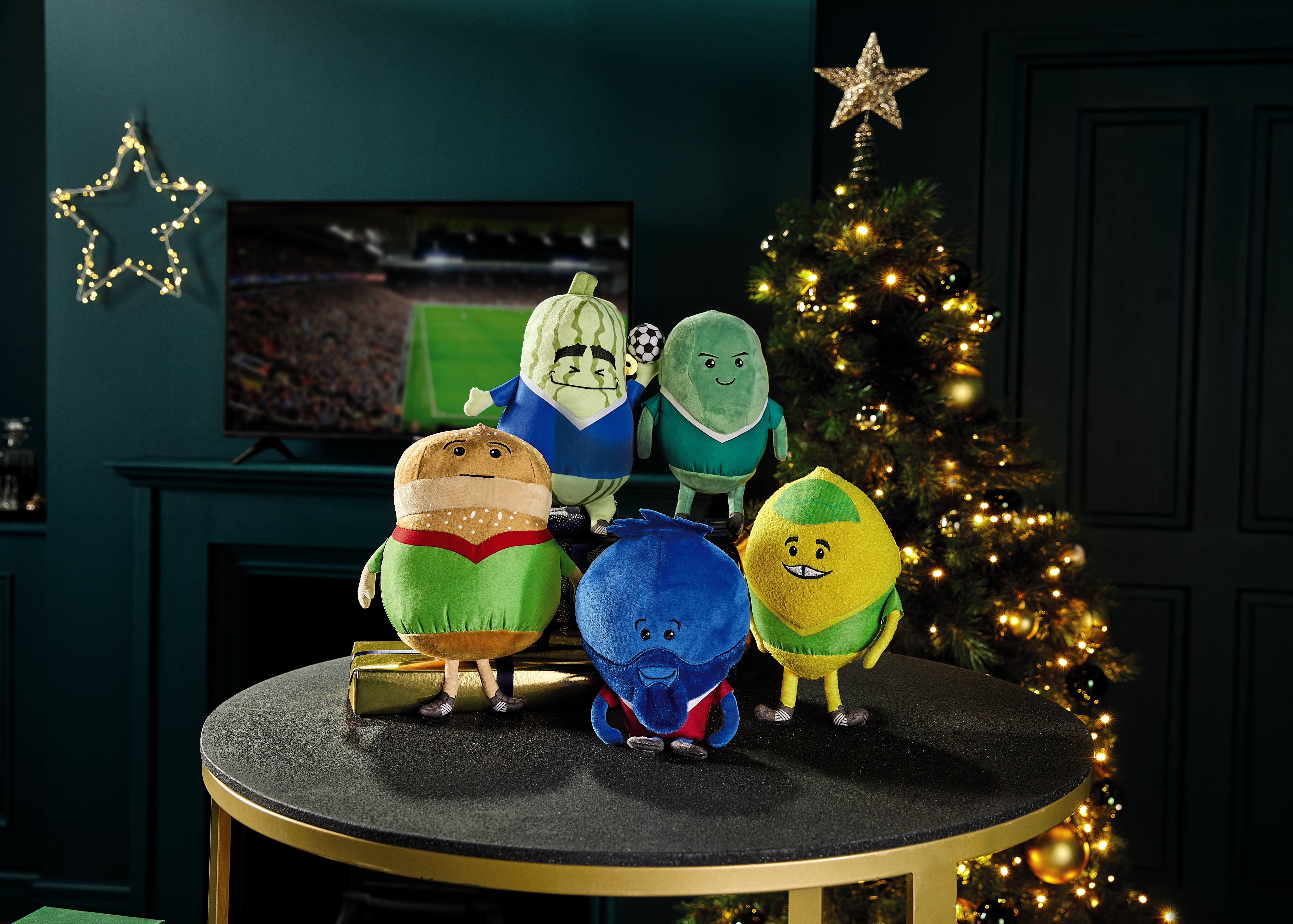 Aldi plush christmas figure top